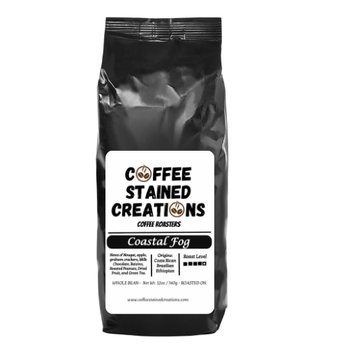Coastal Fog Coffee Specialty Blend, front view